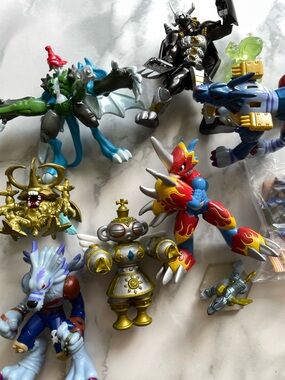 Vintage Digimon toy lot